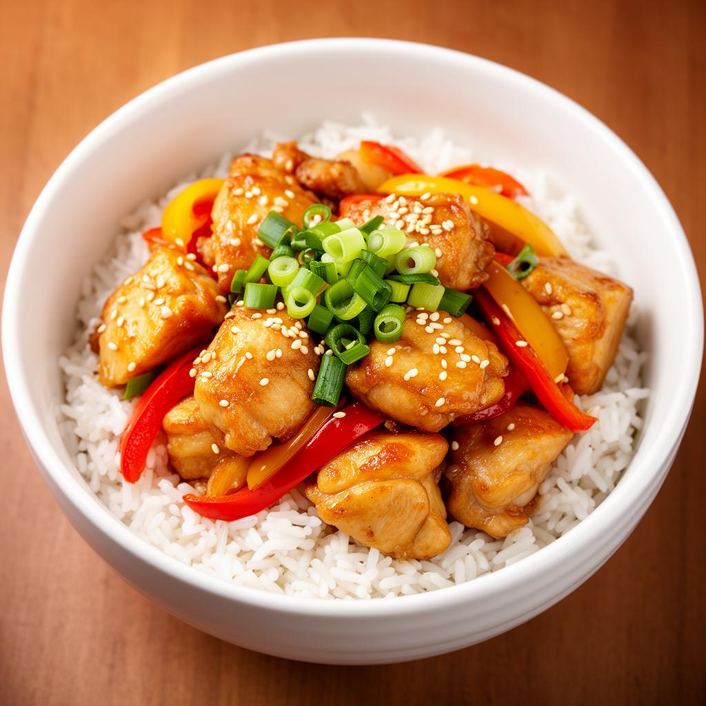Rice with Chinese Chicken